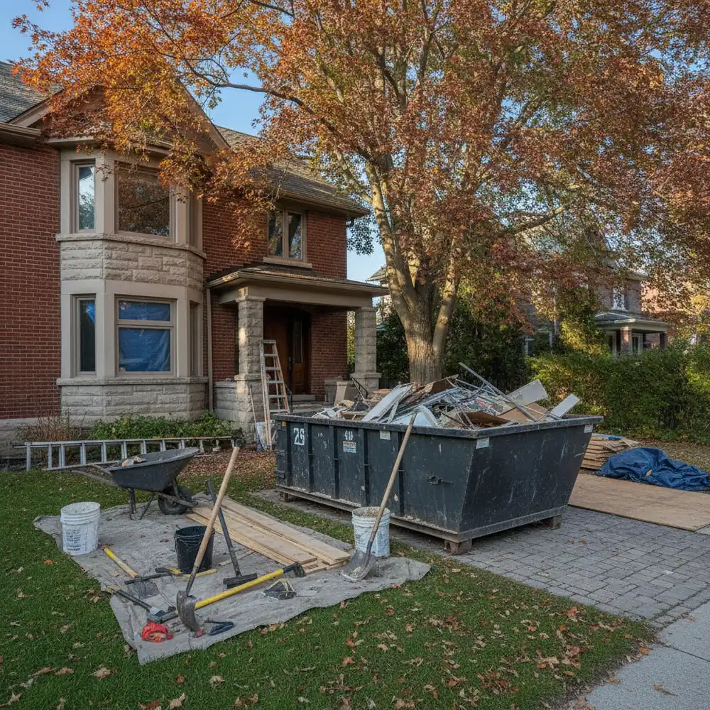 Renovation & Construction Debris Bin Rental